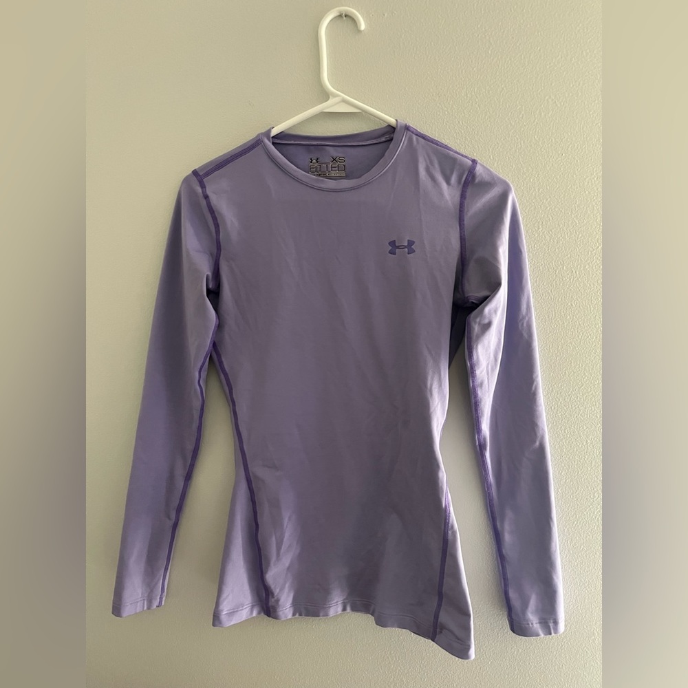 Light purple fitted Under Armour